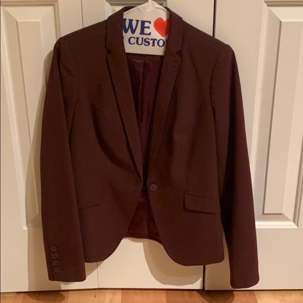 The Limited Collection Burgundy Suit Set